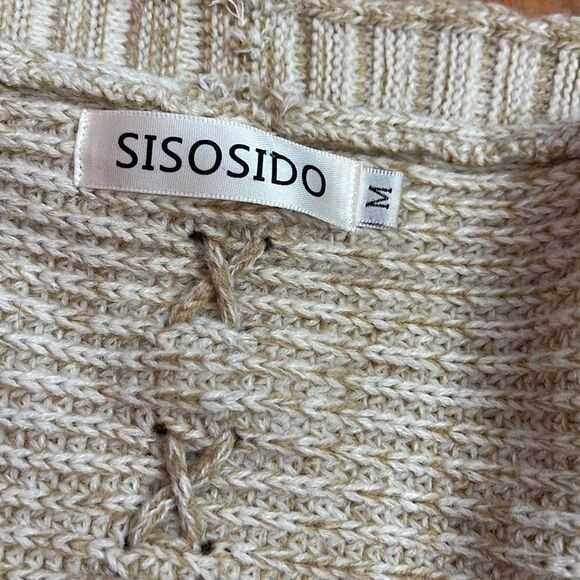 Sisosido Cardigan sweater size M - Picture 6 of 8
